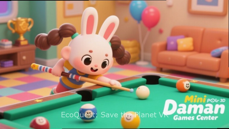 EcoQuest: Save the Planet VR gameplay showing player interacting with virtual Indian wildlife